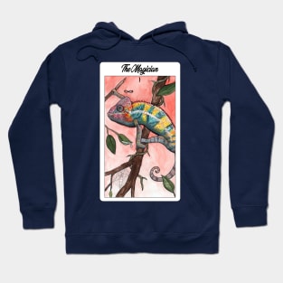 The Magician Chameleon Card Hoodie